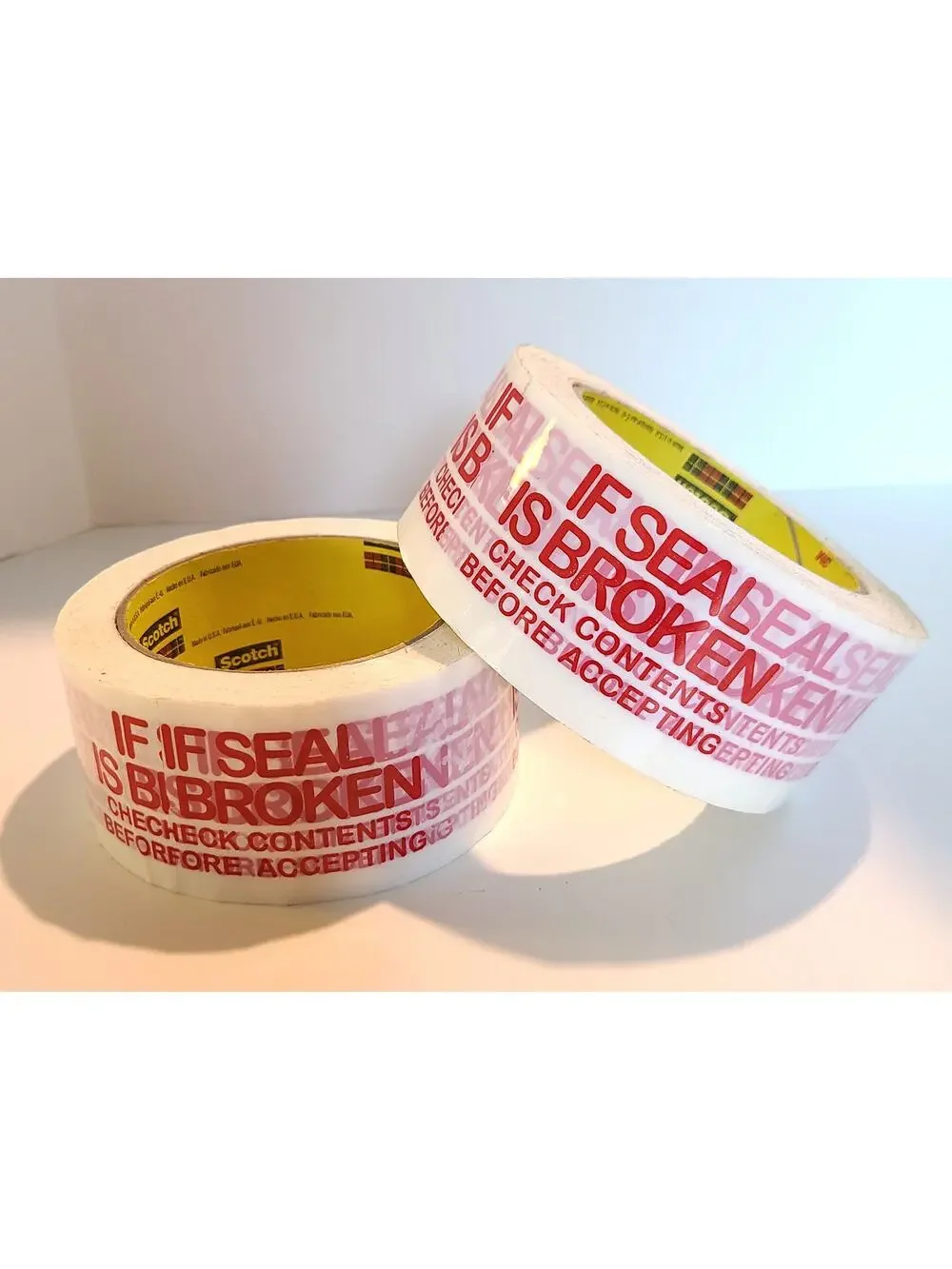 Scotch Box Sealing Tape 2 Roll If Seal Is Broken Check Contents Before Accepting